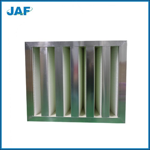 箱式大風量V型高效過濾器