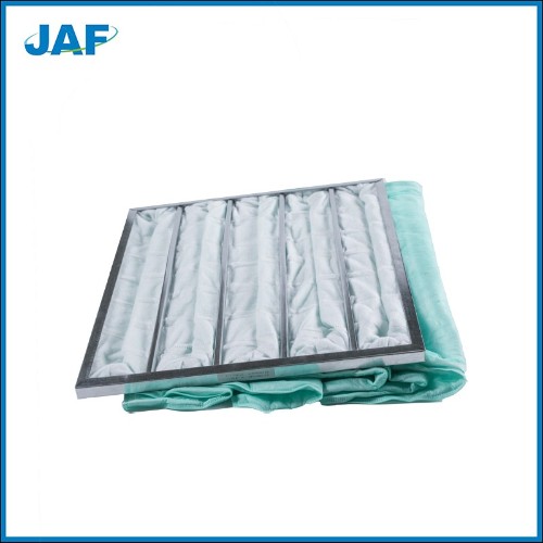 中效袋式空氣過濾器F6綠色