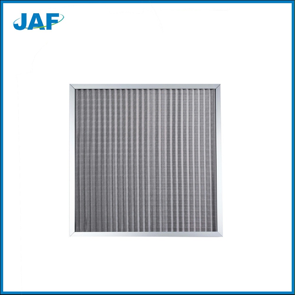 鋁框折疊金屬網(wǎng)初效過濾器