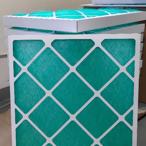烤漆房綠白玻纖過濾器