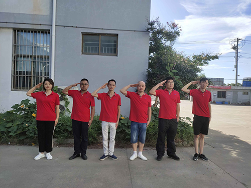 前鋒隊士氣展示